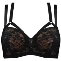 Marlies Dekkers Taboo Black And Sand Balcony Bra Taglia: 80C | Reggiseni Outlet | Donna | Nero