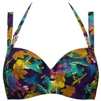 Marlies Dekkers Acapulco Petunia Purple Plunge Balcony Bikini Top Taglia: 75C | Bikini Outlet | Donna | Viola