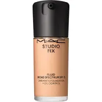 MAC Studio Fix Fluid SPF 15 24HR Matte + Oil Control N6 30 ml — Fondotinta Opacizzante