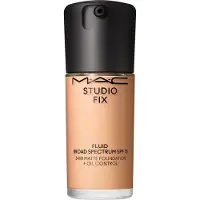 MAC Studio Fix Fluid SPF 15 24HR Matte + Oil Control N6.5 30 ml — Fondotinta Opacizzante