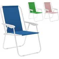 Marbueno Summer Sedia Pieghevole Fissa Alluminio 10169 59x51x75 Cm Assortito