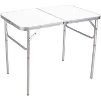 Marbueno Summer Tavolo Da Campeggio Pieghevole Regolabile In Altezza 10031 D25 90x60x39/70 Cm Assortito