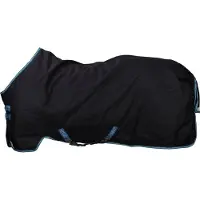 Horseware Amigo Bravo 12 50g Turnout Rain Blanket Navy/Turquoise, Taglia della coperta : 125 cm / 5'9