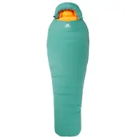 Mountain Equipment Women's Glacier 1000 Sacco a pelo in piuma Donna (Long - Body Size: 185 cm, sage)