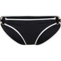 Seafolly Women's Beach Bound Ring Side Hipster Pant Parte inferiore bikini Donna (34, nero)