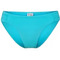 Seafolly Collective High Leg Ruched Side Pant Parte inferiore bikini Donna (34, turchese)