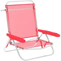 Marbueno Summer Sedia Pieghevole Bassa A 5 Posizioni 63x76x78 Cm