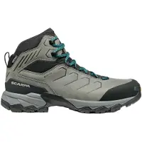 Scarpa - Scarpe trekking uomo GORE-TEX - Moraine Mid Pro GTX Anthracite per Uomo in Pelle - Taglia 41.5 - Verde