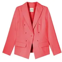 Summum Woman Blazer Fitted Soft Foam Bright Coral Taglia: 36 | Blazers Outlet | Donna | Arancia