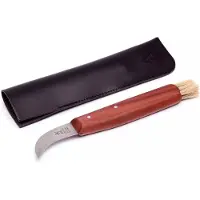 Robert Herder coltello da funghi con spazzola