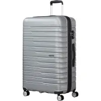 American Tourister Flashline 4 ruote Carrello 78 cm espandibile color argento