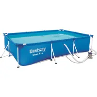 Bestway Piscina rettangolare in plastica 3 x 2,55 m H. 66 cm