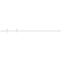 vidaXL -Sospensione per Mini -Skiver -Tür 122 cm Kohlenstoffstahl weiß