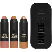 Nudestix Mini Soft & Warm Nudies palette di trucchi