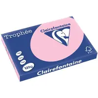 Clairefontaine Carta Colorata Rosa A3 120 g/m² (250 fogli)