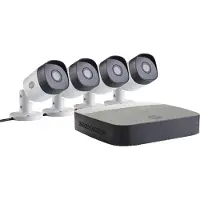 Yale Kit Smart Home CCTV Essentials - DVR + telecamera/e - cablato (LAN) - 4 canali - 1 x 1 TB - 4 telecamera/e (SV-4C-4ABFX-2)