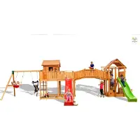 Fungoo MAXI SET SMILE FARM (My_SPACE_XL FORTRESS Toybox Rainbow Move+) Da esterno