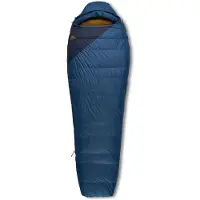 Kelty Cosmic 20 Sacco a pelo in piuma (199 x 79 cm - Regular, blu/verde)