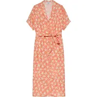 Catwalk junkie Resort Collar Blouse Dress Papaya Taglia: 38 | Abiti in T-Shirt Outlet | Donna