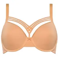 Marlies Dekkers Dame De Paris Apricot And Gold Plunge Bra Taglia: 75E | Reggiseni Outlet | Donna | Arancia