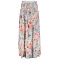 DIDI Smocked Skirt Magic In Feather Grey With Oceans Treasures Taglia: 46 | Maxi gonne Outlet | Donna | Grigio