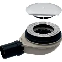 Geberit Piletta Per Piatto Doccia Ø 90 Bassa Con Piattello Uscita Ø 40 H 5,8