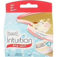 Wilkinson Sword Intuition Pelle Secca 3 pezzi — Lama di ricambio