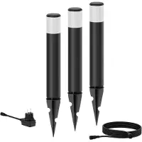 Philips Faretto LED per esterni Philips PHI8720169269415 24V Purex GardenLink IP44 1,5W 180lm 2700K nero 3 pz