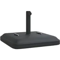 vidaXL Supporto per ombrellone con maniglie per palo Ø38/48 mm 27 kg