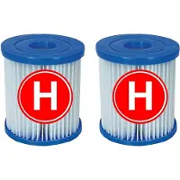 Intex 29007/2 cartuccia filtro tipo H set di 2