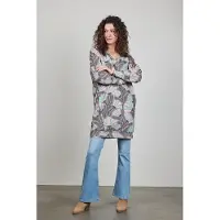 DIDI Sweat Dress Chilly Print Sand With Cosmic Flower Print Taglia: 38 | Abiti Mini Outlet | Donna | Marrone