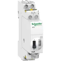 Schneider Electric Modulo di espansione iETL iTL 16, 2 poli, 1 W + 1 S, 16 A, bobina 130 V CA 50/60 Hz, 48 V CC A9C32316