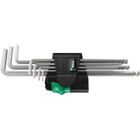 Wera Set di chiavi a sfera esagonali Plus, magnetizzatore da 7 pezzi