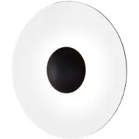 Marset Ginger 32C Applique a LED Ø32cm rovere/bianco