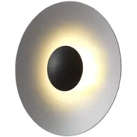Marset Ginger 20C applique a LED Ø 20 cm grigio pietra