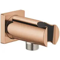 GROHE Gomito di uscita a parete Rainshower 1/2", con soffione doccia, rosone angolare, c. sole