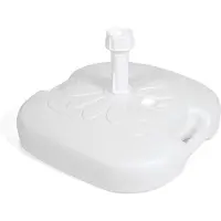 Big Buy Cooking BASE PER OMBRELLONE 44x44x12h cm - Colore Bianco