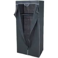 Homestyling Guardaroba Pieghevole Cm 75 X 45 X H.160 (L X P X H) + 1 Ripiano