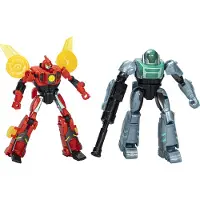 Transformers Figura Earthspark Cyber Combiner Terran Twitch E Robby Malto