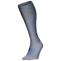 STOX Women's Travel Merino Socks Calze merino Donna (36-38, grigio/blu)