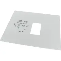 Eaton Pannello frontale , +kit di montaggio, per NZM3, verticale, 3 poli, A x L = 600 x 425 mm, grigio 284042