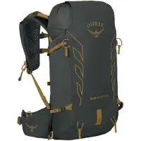 Osprey - Zaino leggero e tecnico - Talon Velocity 20 Dark Charcoal/Tumbleweed Yellow per Uomo - Taglia L/XL - Nero