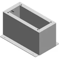 Abl Base per stazioni di ricarica eMC3, base di montaggio 160 mm EMC9996
