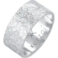 KUZZOI Anello argento