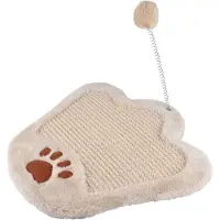Homea Tiragraffi per gatti, 35 x 35 x 23 cm, beige