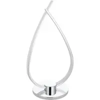Eglo Lampada da tavolo Roncade LED 38cm 1200lm cromo lampada da tavolo