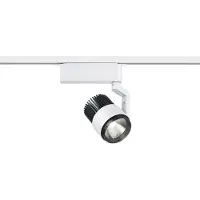 TRIO Lighting Spot a binario LED Radiatore per DUOline, bianco opaco, CCT
