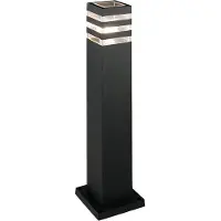 Nowodvorski Lighting Lampada da esterno da giardino a palo a LED OIR, nera, alluminio 9158