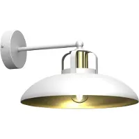 Eko-Light Applique Felix, bianco/oro