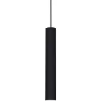 Ideal Lux Lampada LED a sospensione Look, Ø 6 cm, nero, metallo